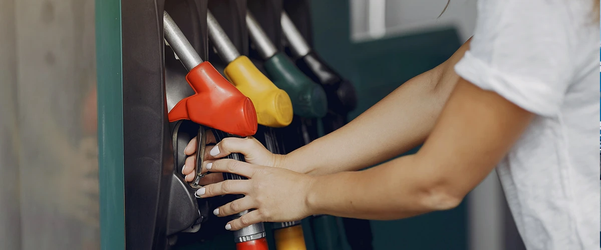 Choix des pistolets de carburant à la station